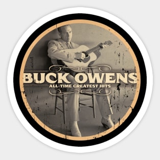 Artdrawng The Buck Owens Sticker